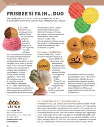 "Frisbee si fa in... DUO" Il Gelatiere Italiano, Speciale Sigep - Gennaio/Febbraio 2020